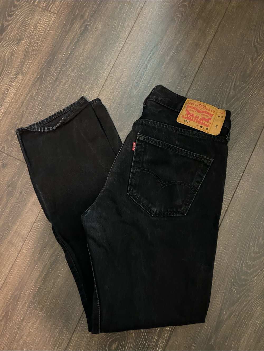 Levi's Black Slim Straight Men's Jeans 32x32